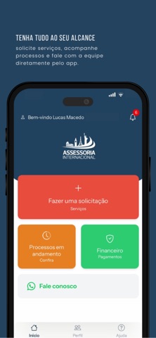 Assessoria Internacional screenshot