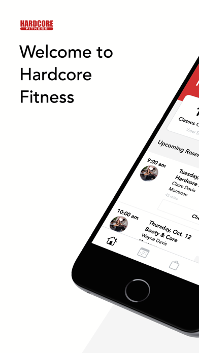 Hardcore Fitness iPhone screenshot 1 - Health & Fitness app