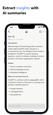 NoteGen - AI Note Taking screenshot