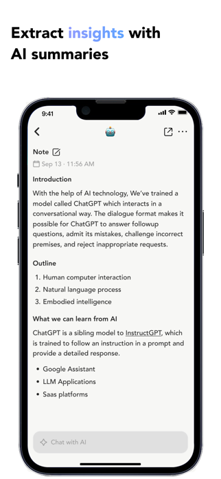 NoteGen - AI Note Taking Screenshot 2 of 5