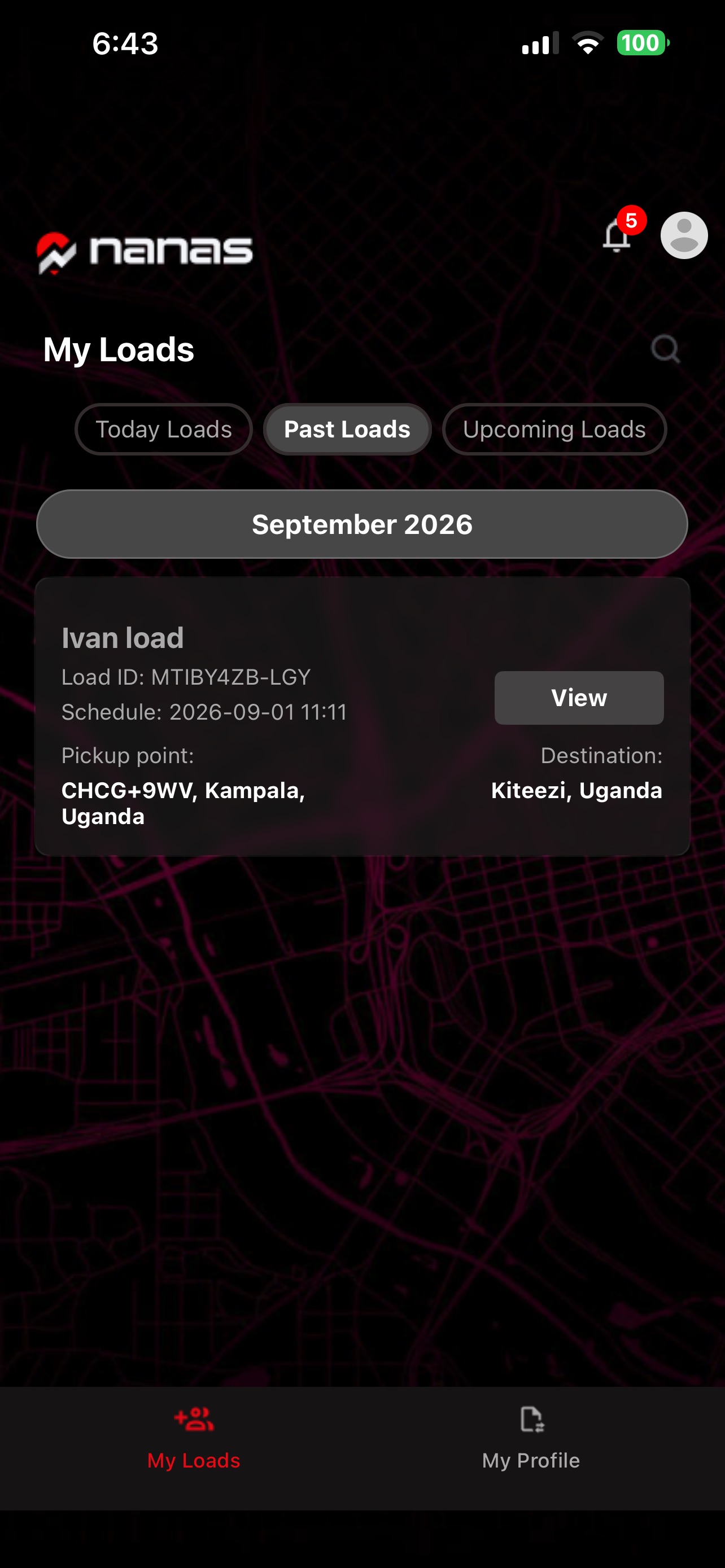 Screenshot 1 of Nanas Tracking