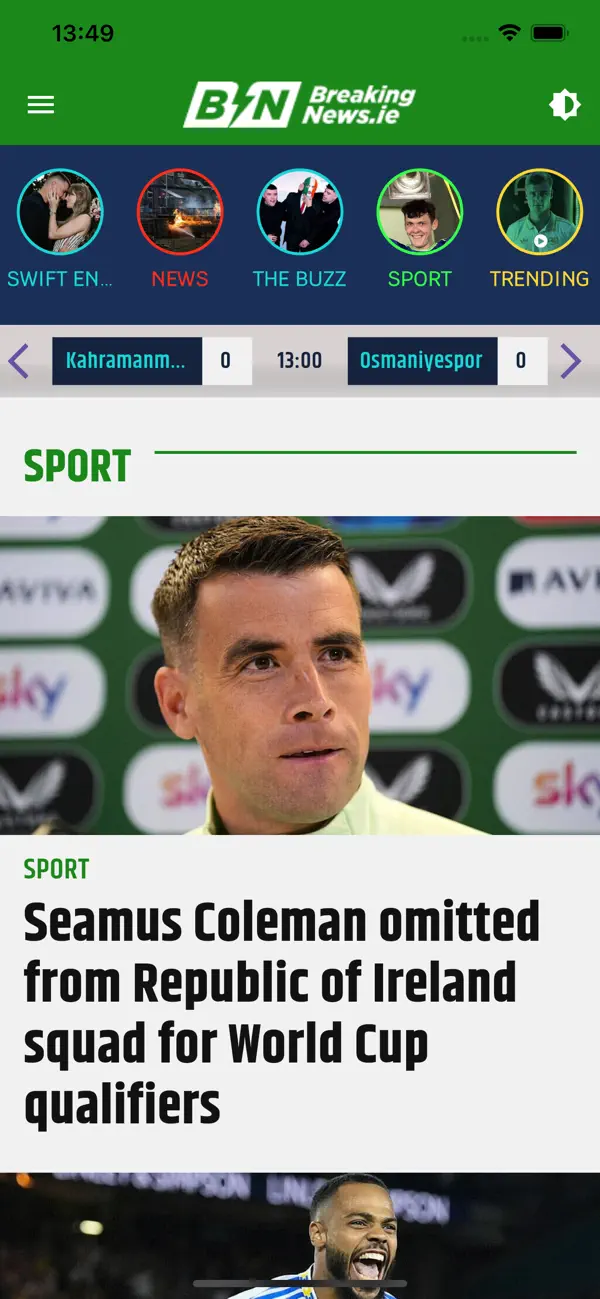 Screenshot #3 pour breakingnews.ie