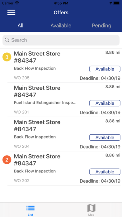 Commercial Fire Mobile Screenshot