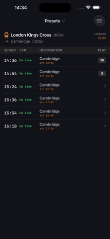 App screenshot