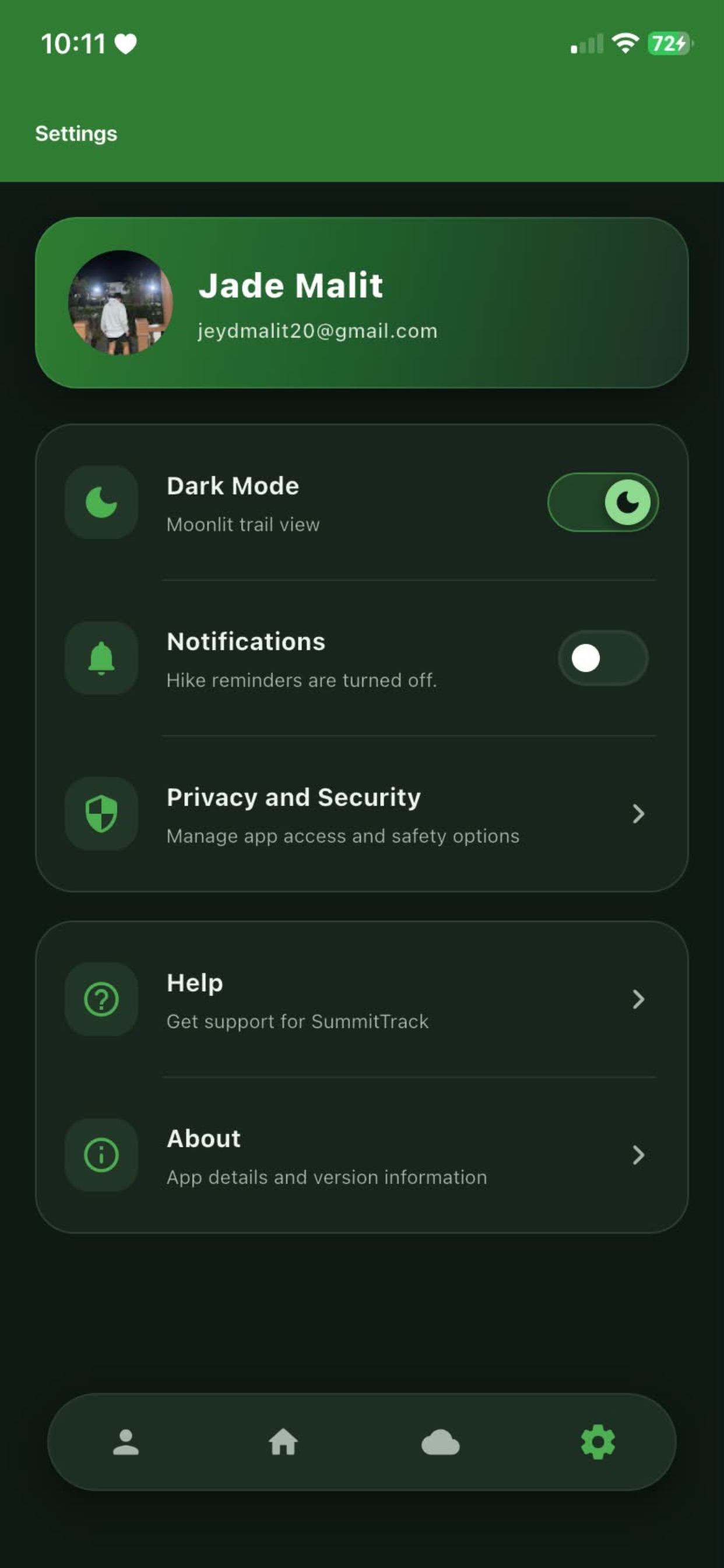 Screenshot 5 of SummitTrack