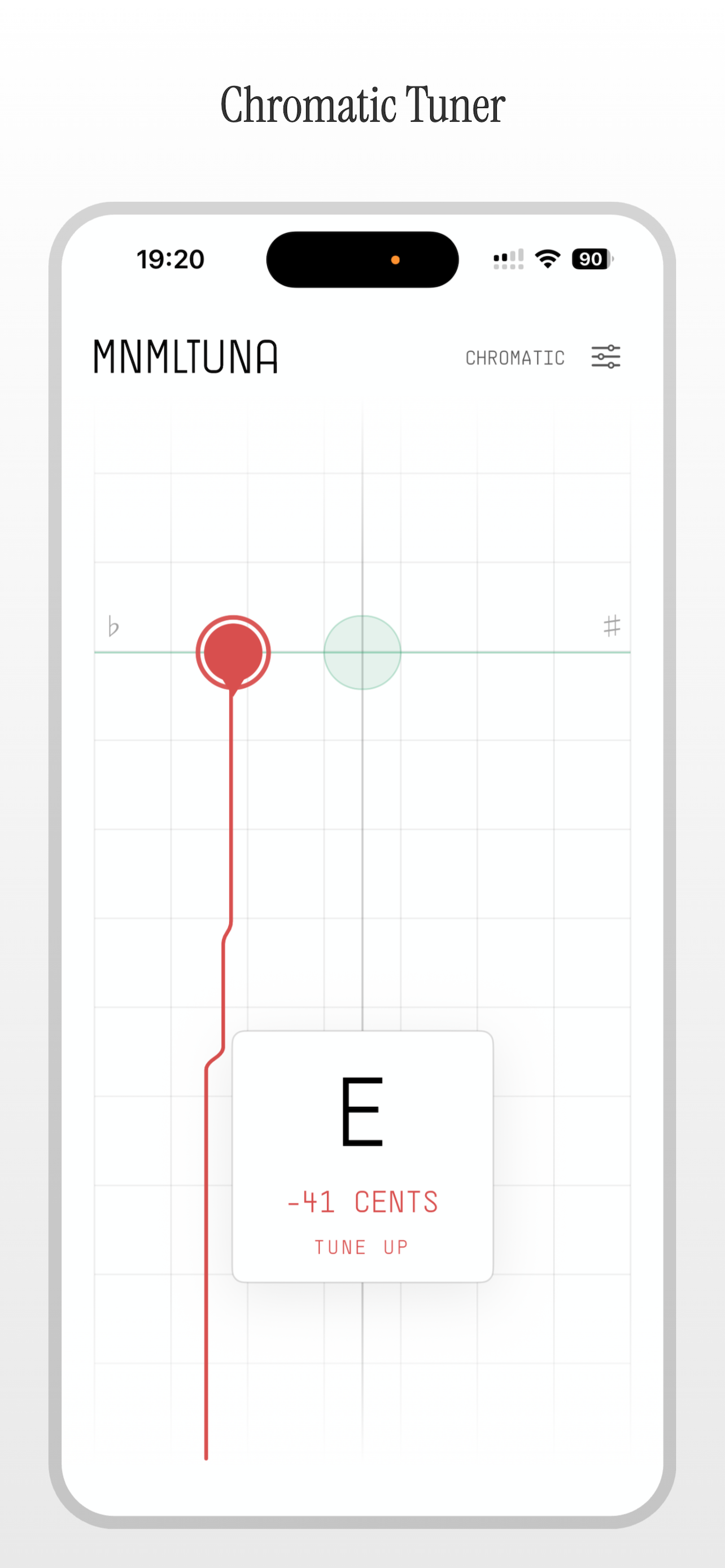 Guitar Tuner: MnmlTuna screenshot 4