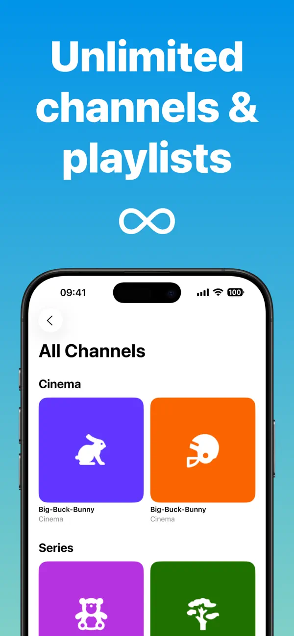 Screenshot #3 pour Channels Pro - IPTV Player