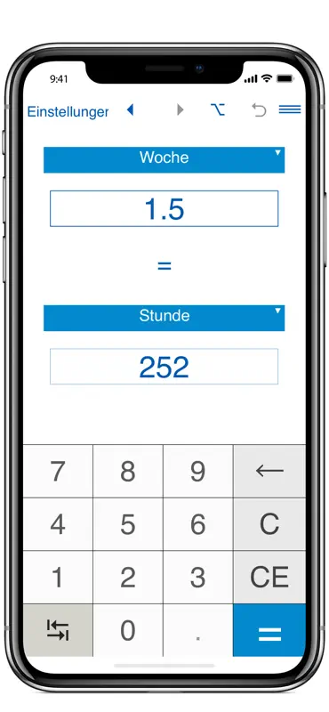 Zeiteinheiten Umrechner screenshot 3 of 6