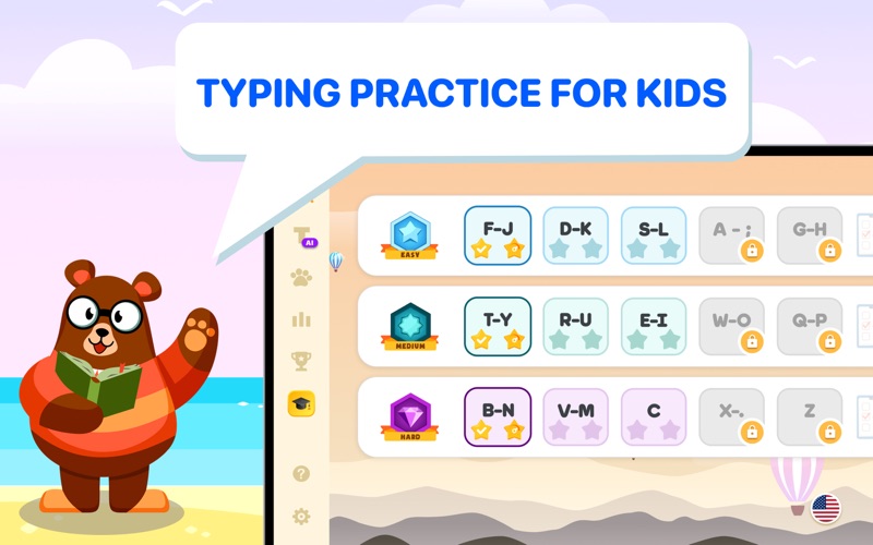 Master of Typing for Kids Screenshot