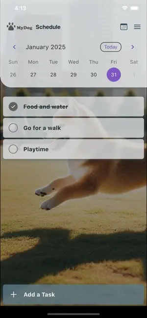 MyDog's Life Schedule Reminder screenshot 1