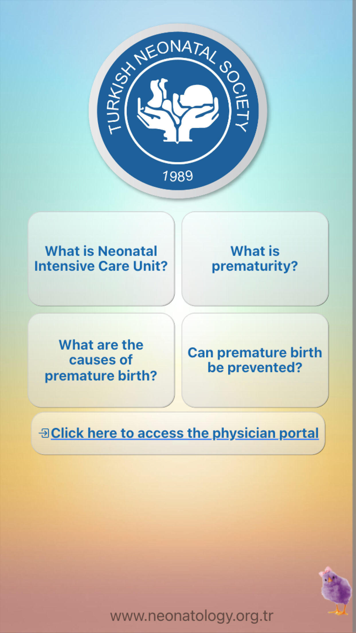 Turkish Neonatal Society Mobil