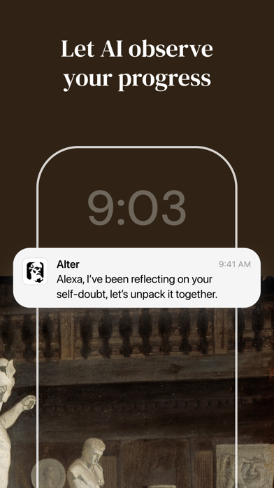Alter・Daily Philosophy Journal iPhone screenshot 5 - Health & Fitness app