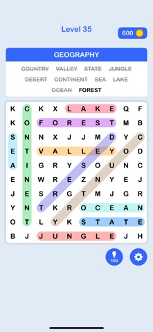 Word Search - Puzzles Screenshot 2 of 4