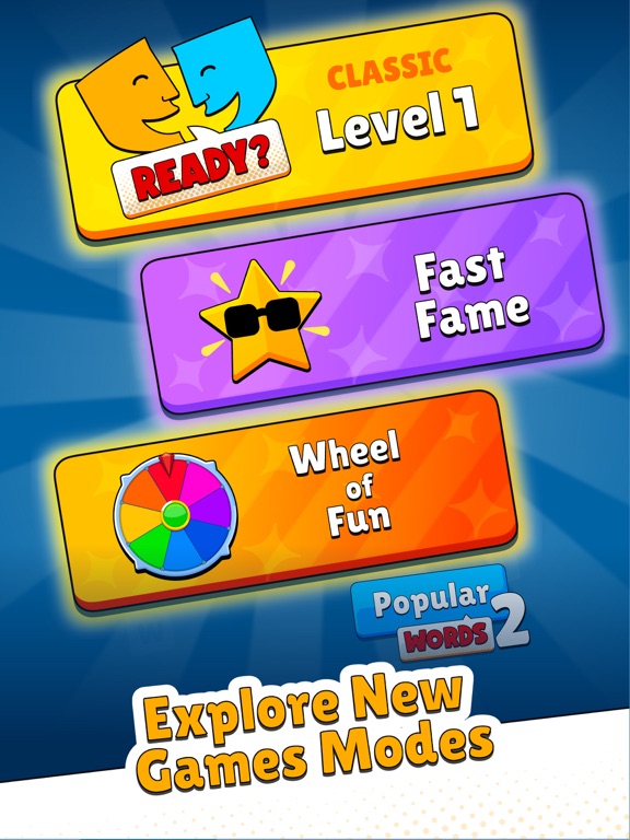 Popular Words 2: Trivia Quiz iPad screenshot 4 - Games app