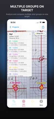 ShotAnalyzerX - Target Scoring Screenshot 5 of 7