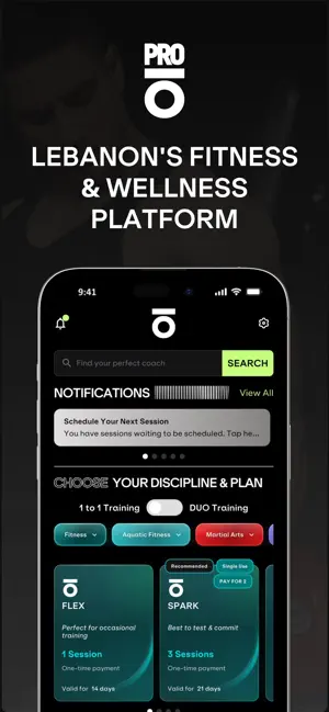 PRO Fitness & Wellness screenshot 1