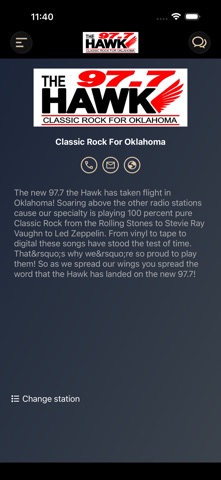 KHRK 97.7 screenshot