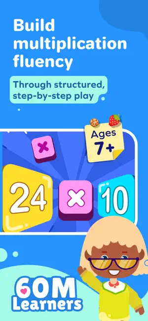 Splash Mini: Multiplication screenshot 1