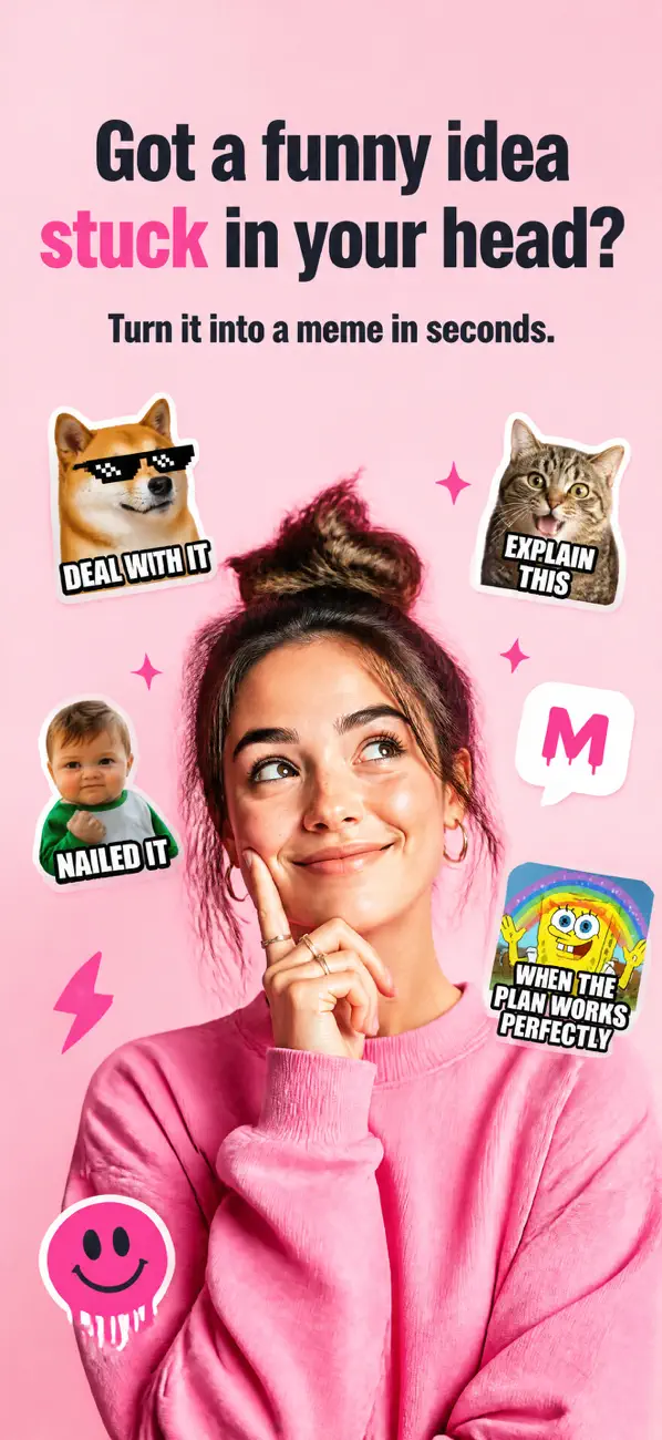 Screenshot #1 pour Studio de création de memes