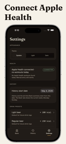 Beer Bank: Calorie Ledger iPhone screenshot