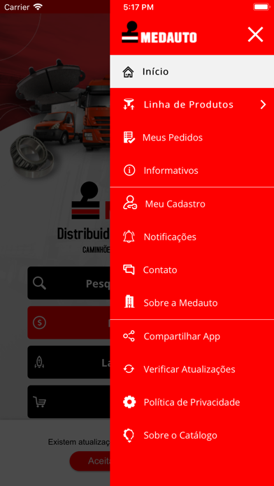 Medauto Catálogo de Peças Screenshot