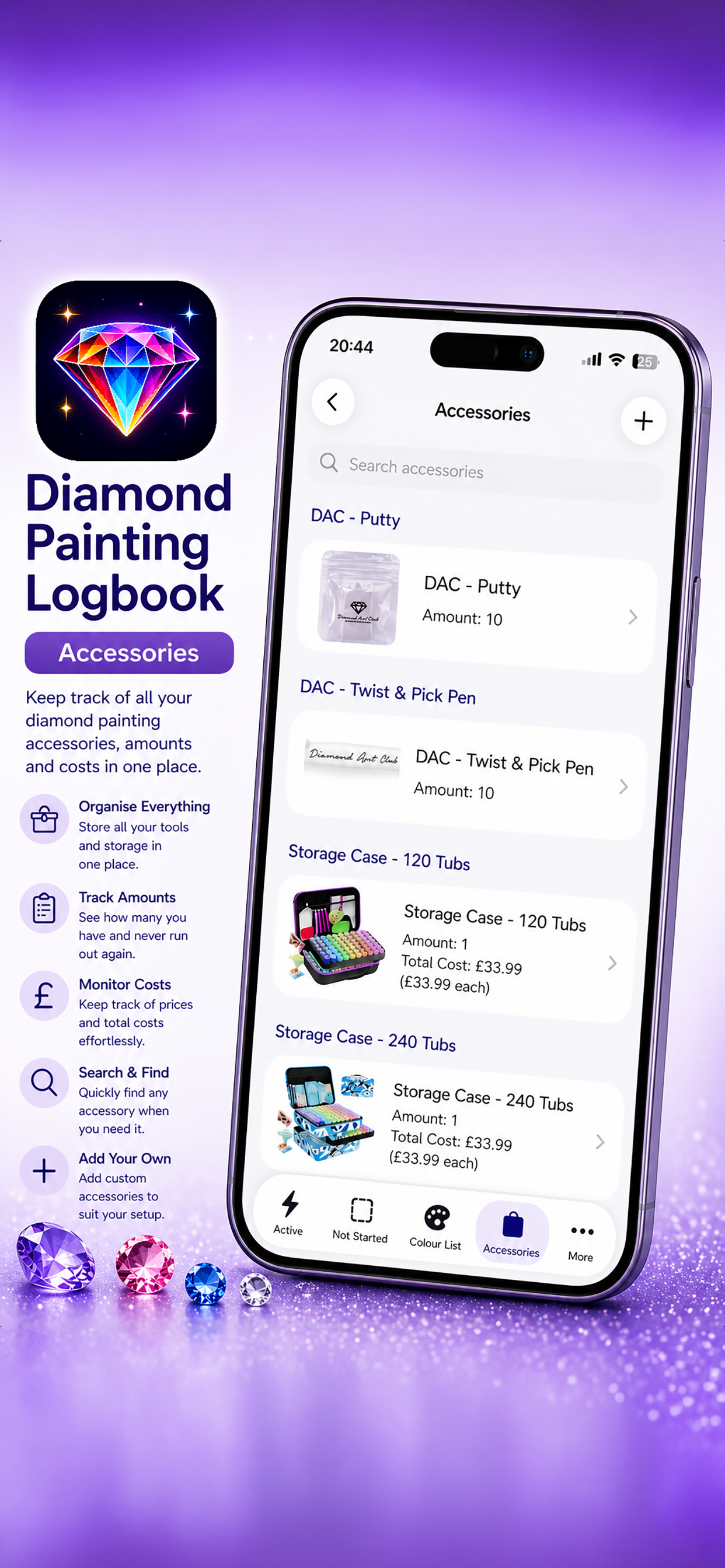 Diamond Painting Logbook screenshot 9
