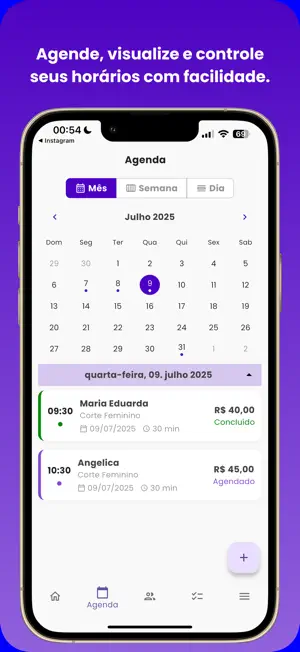 Cronno – Agenda para Autônomos screenshot 2