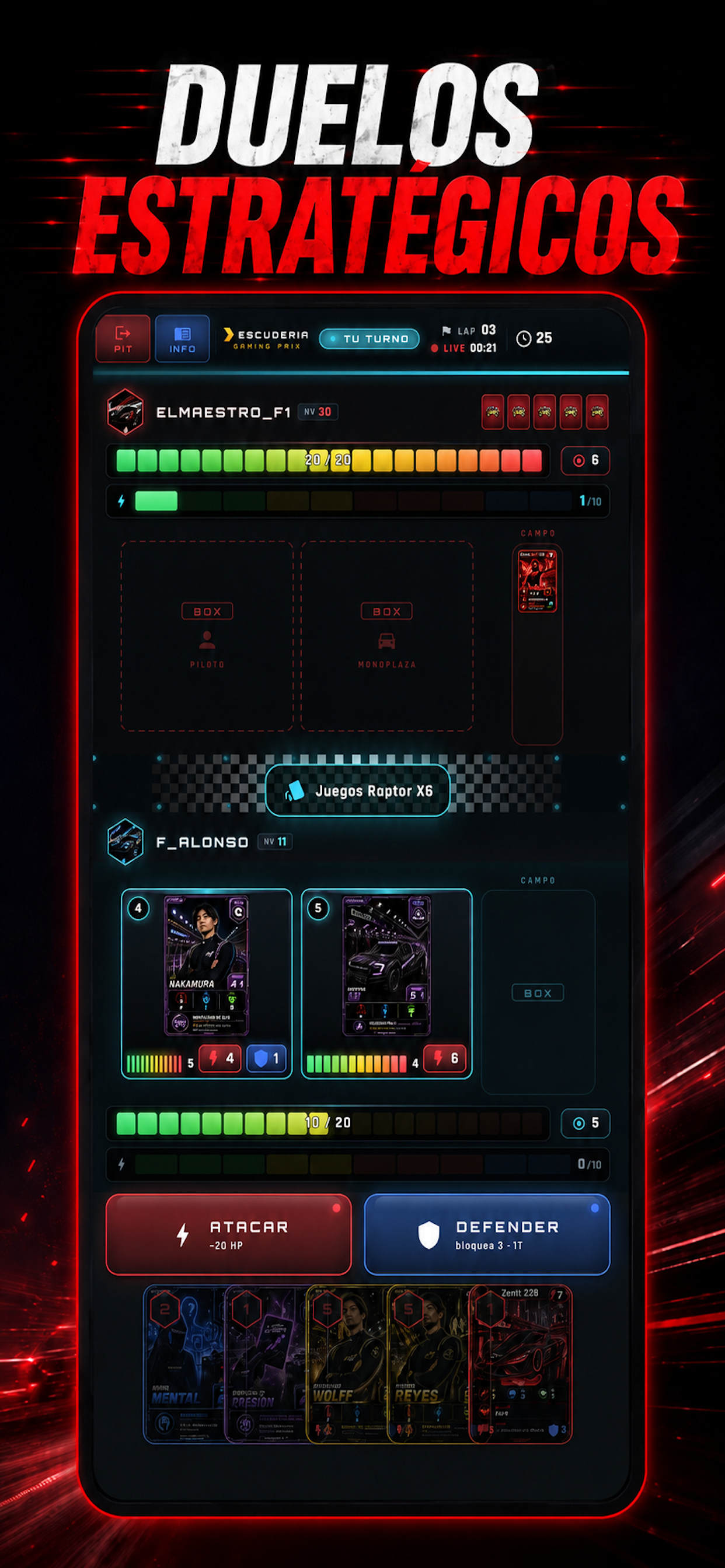 Escudería GP: Juego de Cartas screenshot 4