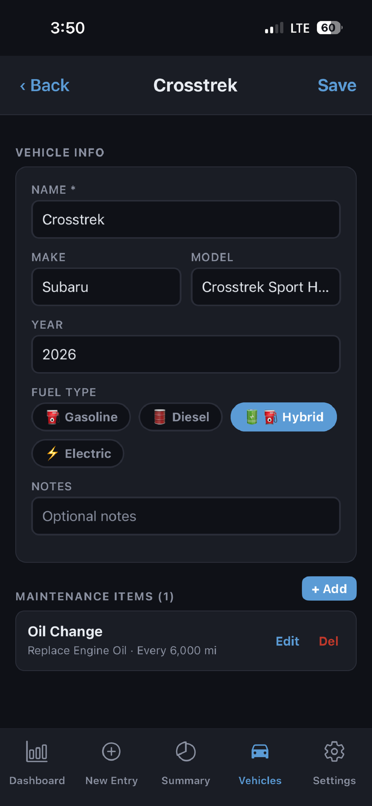 Auto Fuel & Maintenance screenshot 8