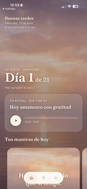 Alborear: Spanish Affirmations screenshot 1