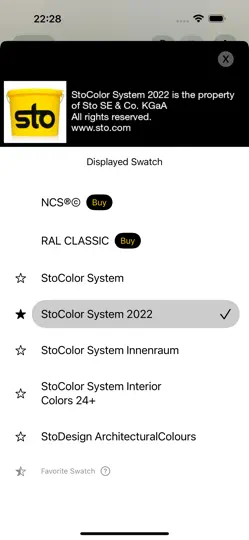 Скриншот Sto-Colorix на iPhone 6