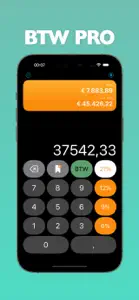 BTW Pro - BTW Calculator screenshot #1 for iPhone