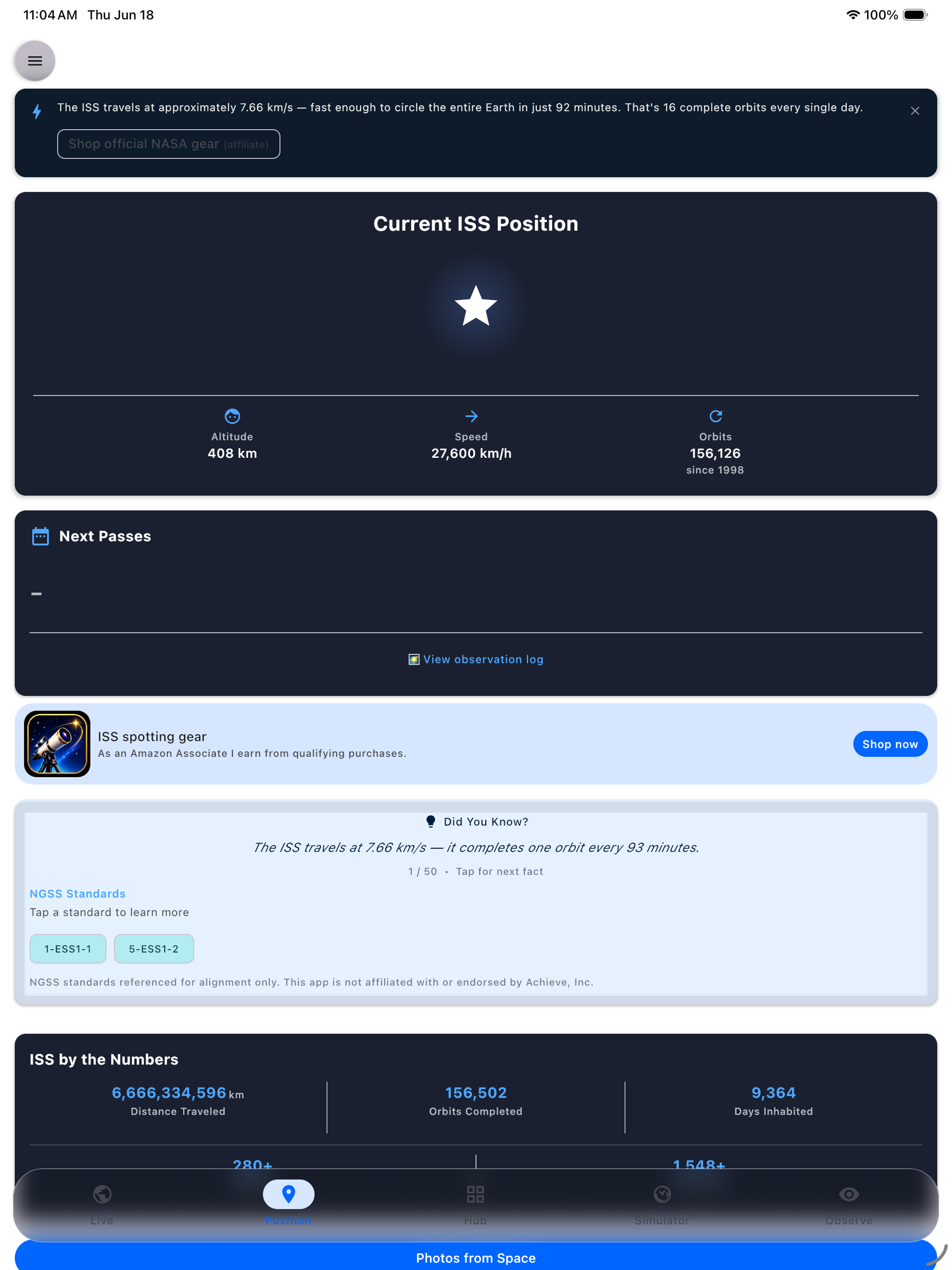 ISSSpotterApp screenshot 12