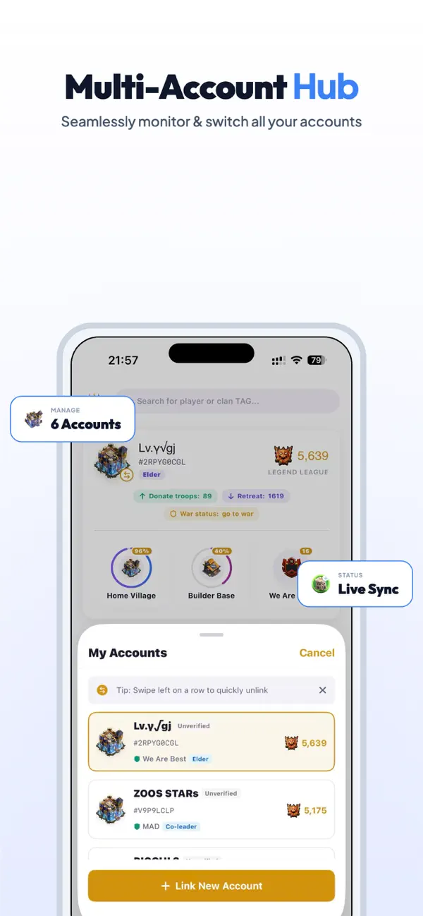 Screenshot #1 pour Clash of Helper