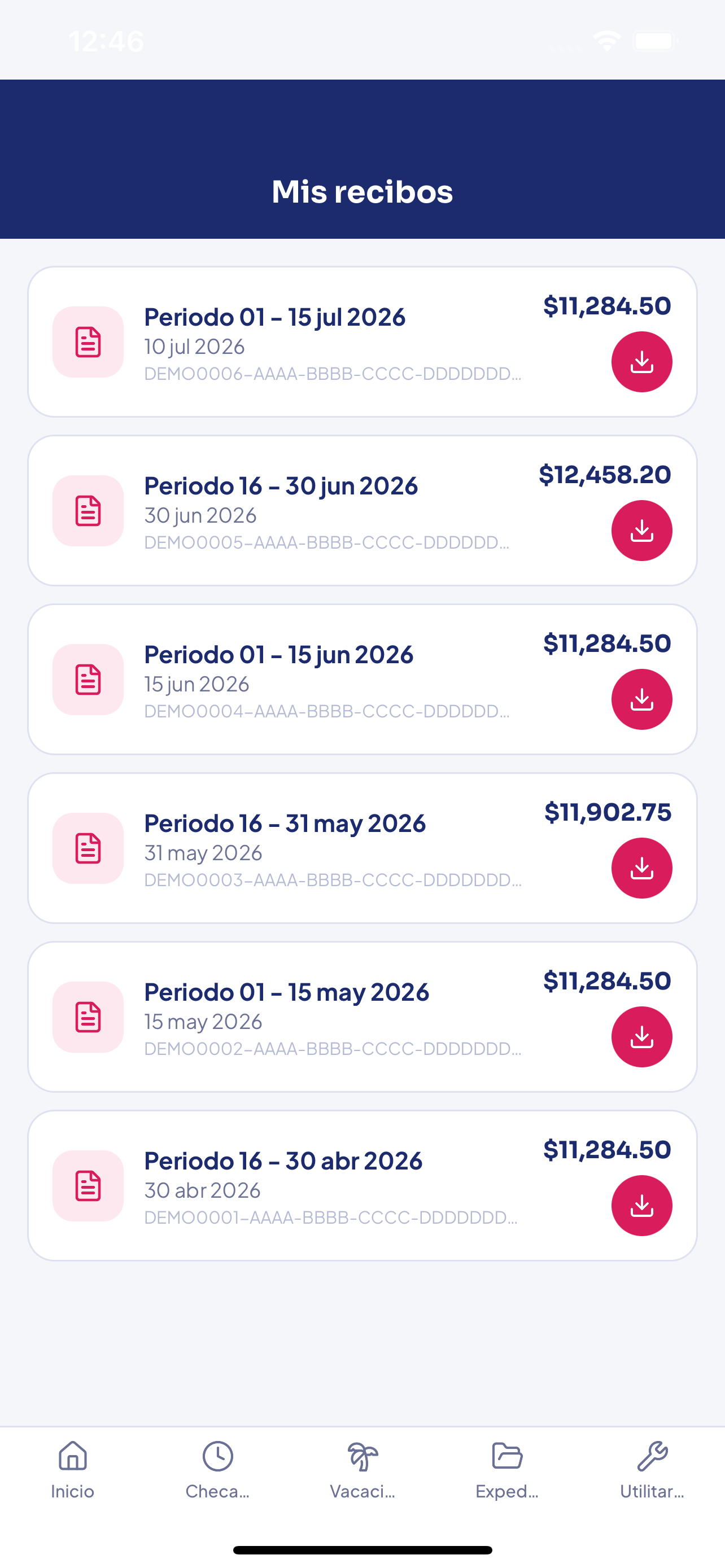 Nomizor: Portal Colaborador screenshot 2