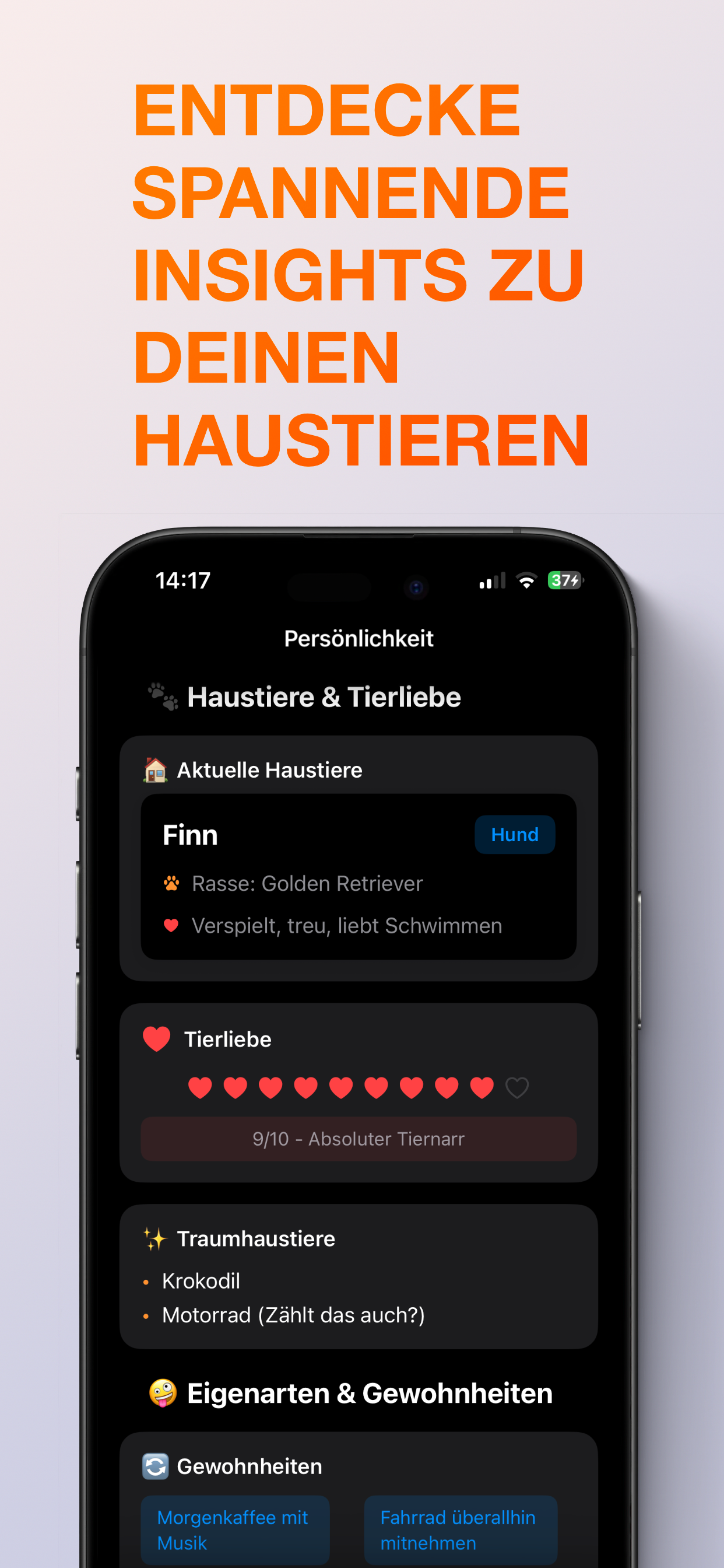 Ich AI – Dein KI Profil