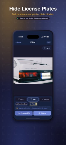 Auto Blur: Face & Plate Censor screenshot 2