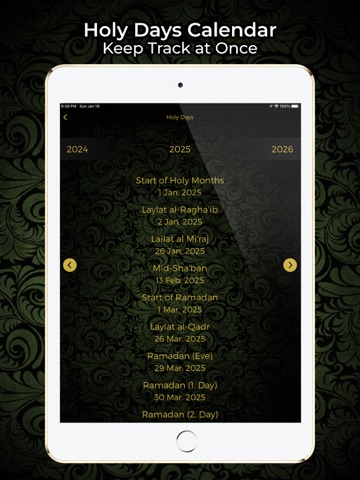 Prayer Times: Muslim Athan Pro iPad screenshot 9