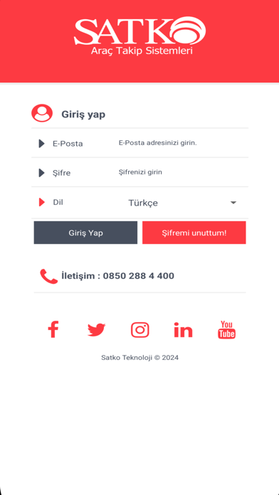 Screenshot #1 pour SATKO Mobil Takip