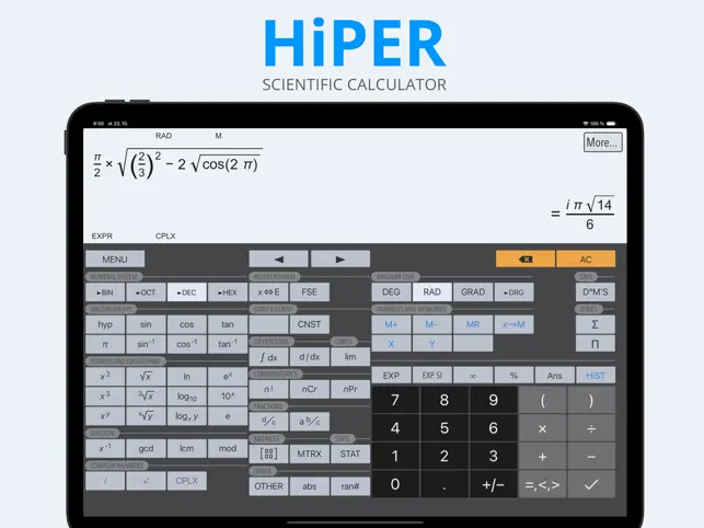 HiPER Scientific Calculator4+_1
