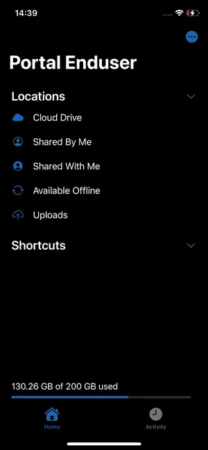 HCP Anywhere Enterprise Mobile screenshot 1