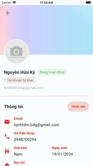 Hiến máu Bình Dương Screenshot