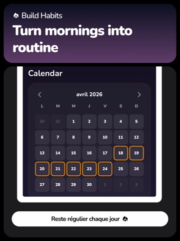 Stepout: Alarm & Wake Up iPad screenshot