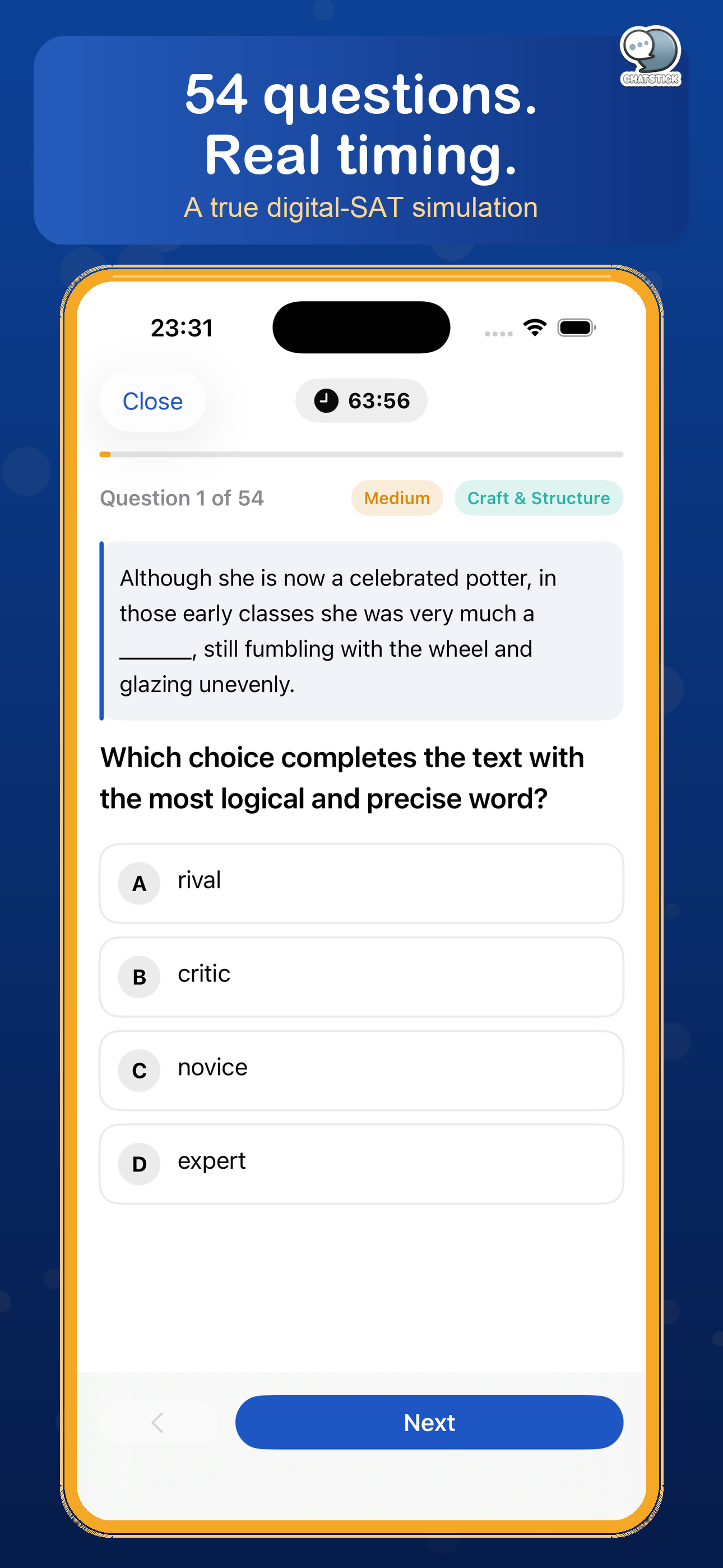 Digital SAT Reading & Writing screenshot 3