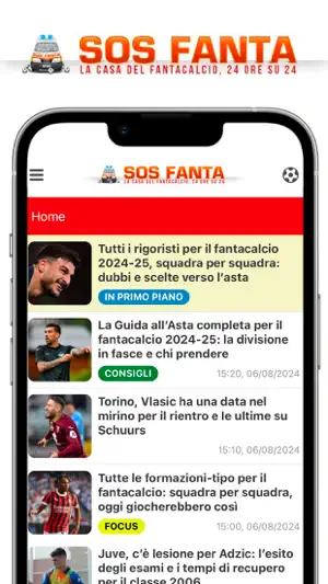 SOS Fanta - Fantacalcio screenshot 1