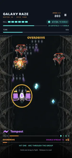 Galaxy Raze: Space Shooter screenshot 2
