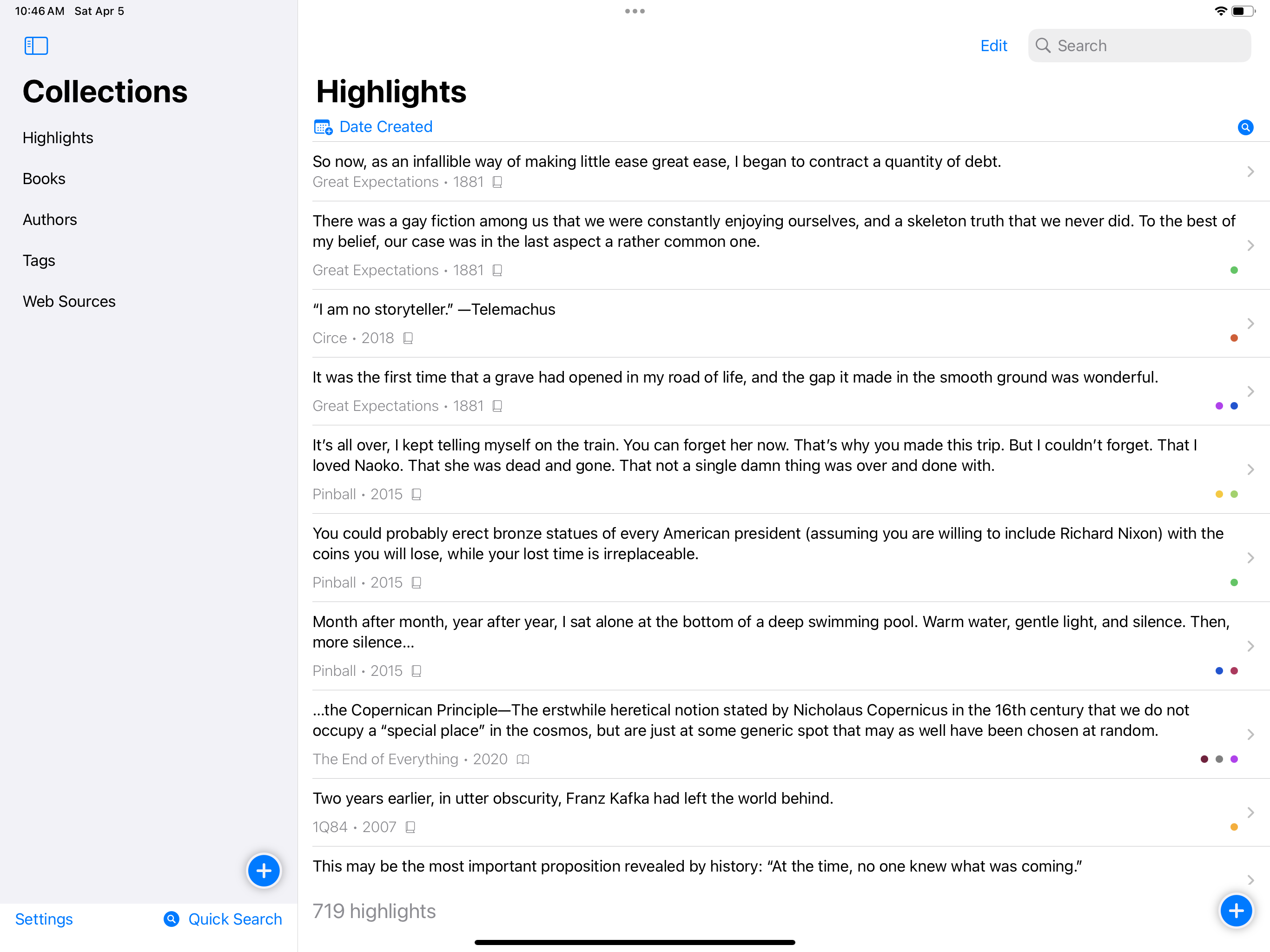 Clew: Highlights and Notes screenshot 11
