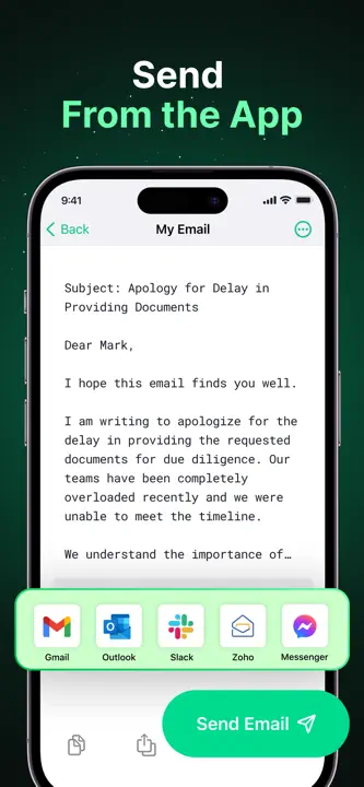 Friday AI Email Writerのスクリーンショット（8/9）