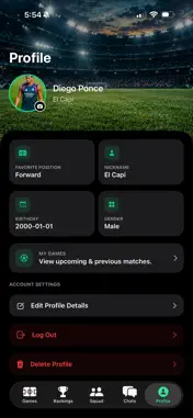 Futnet screenshot 1