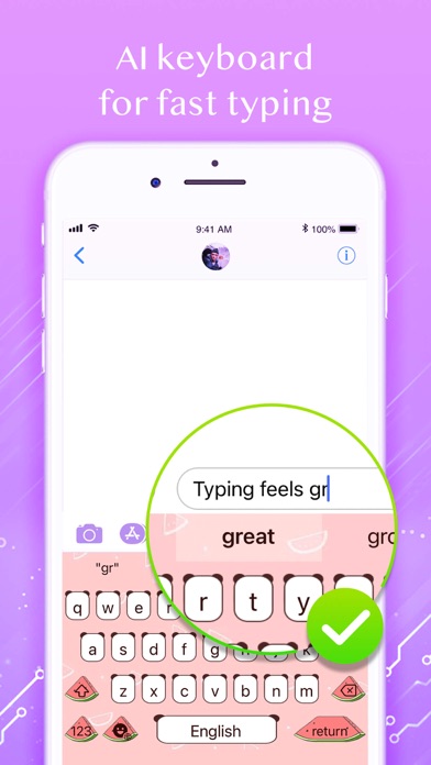 Jigsaw Keyboard-win Kika Theme iPhone screenshot 8 - Utilities app